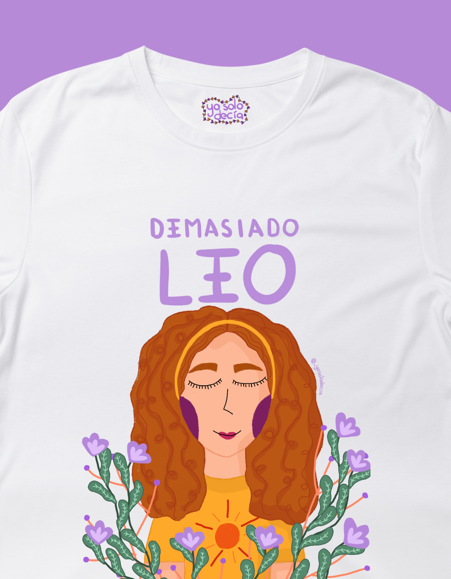 Playera Zodiaco "Leo"