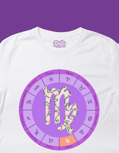 Playera Rueda Zodiacal "Virgo"