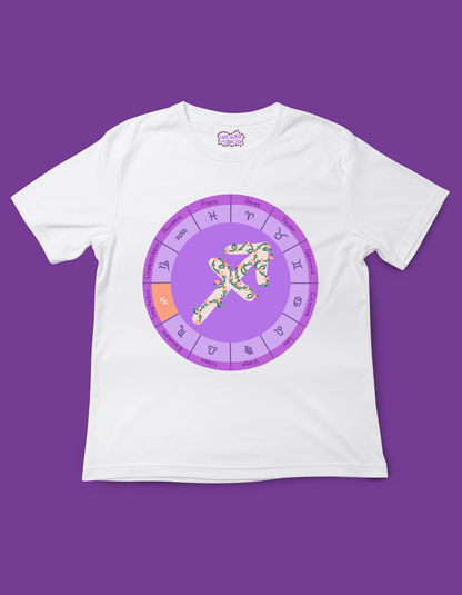 Playera Rueda Zodiacal "Sagitario"