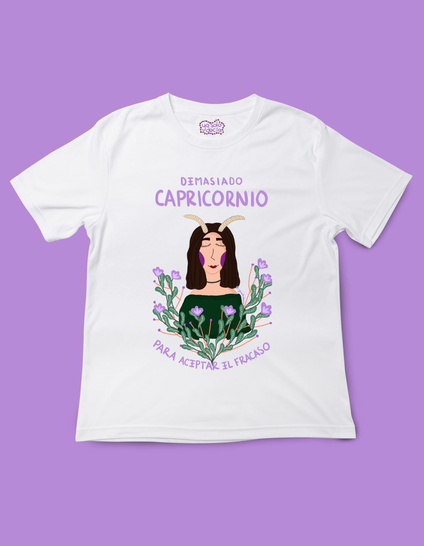 Playera Zodiaco "Capricornio"