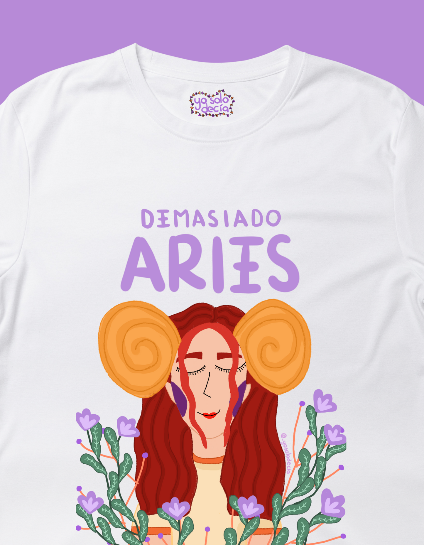 Playera Zodiaco "Aries"