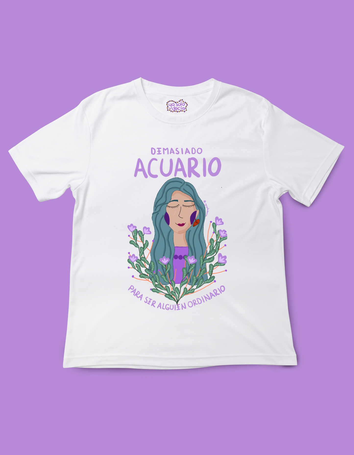 Playera Zodiaco "Acuario"