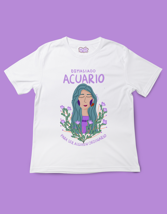 Playera Zodiaco "Acuario"
