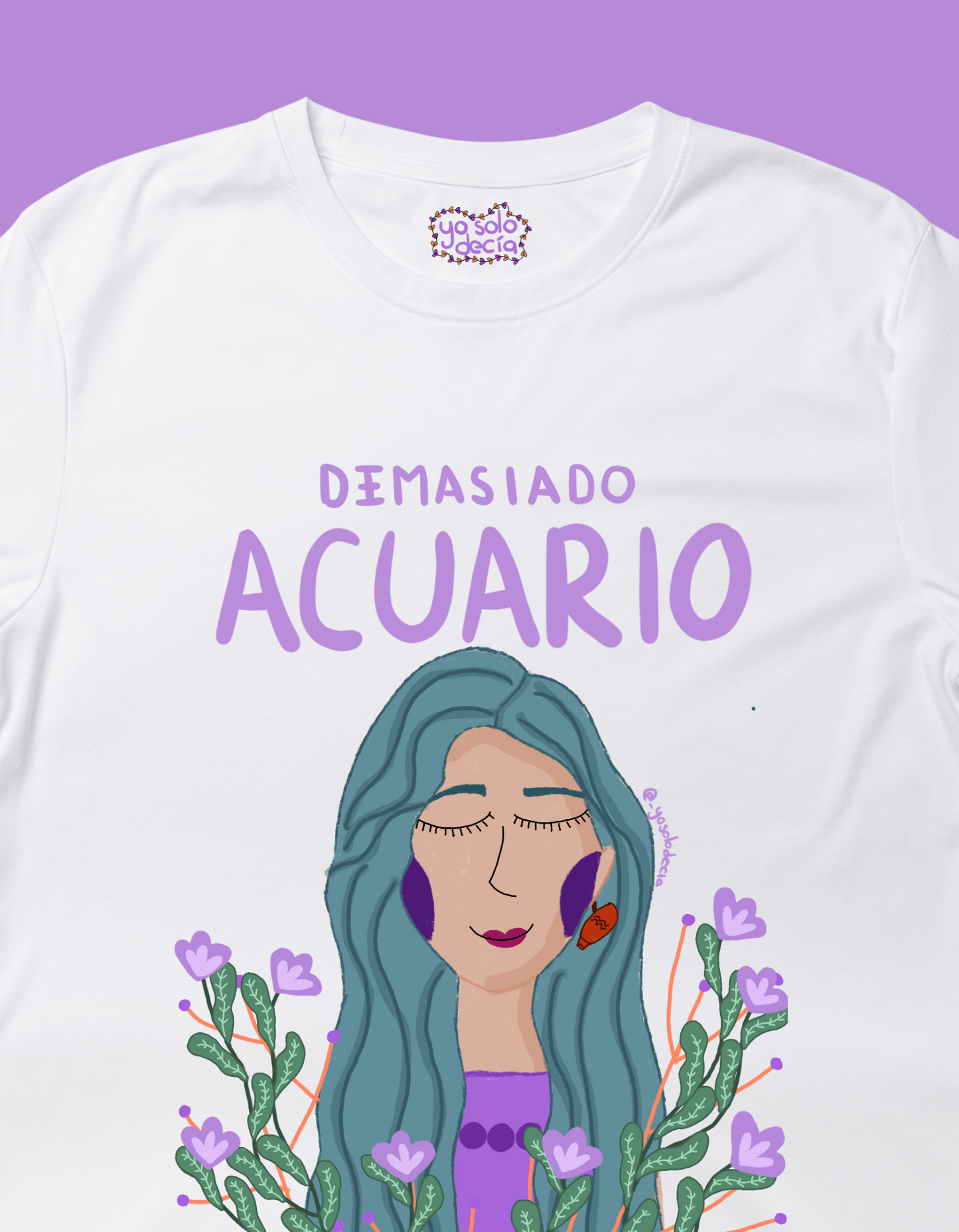 Playera Zodiaco "Acuario"