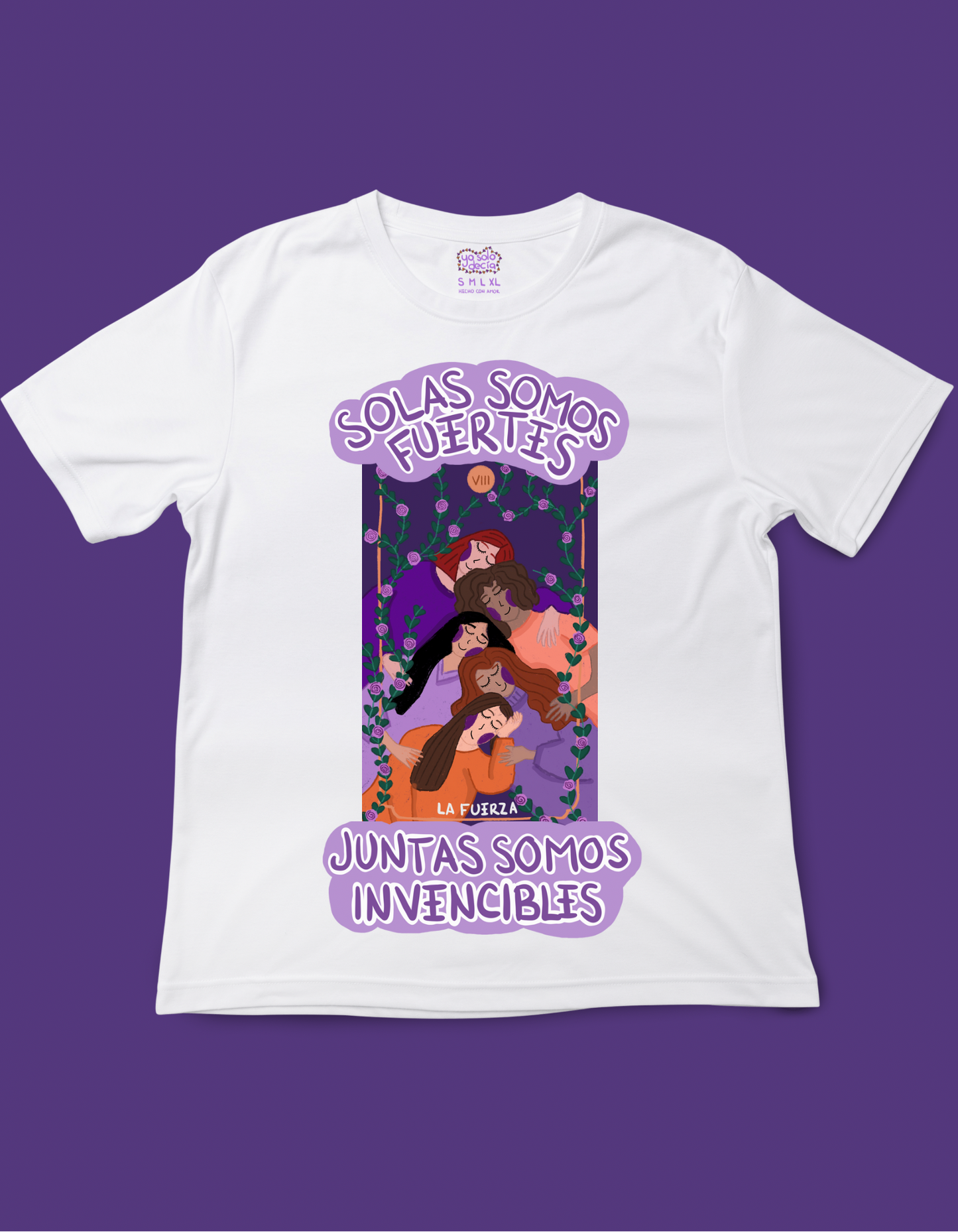 playera 8m la fuerza yo solo decia