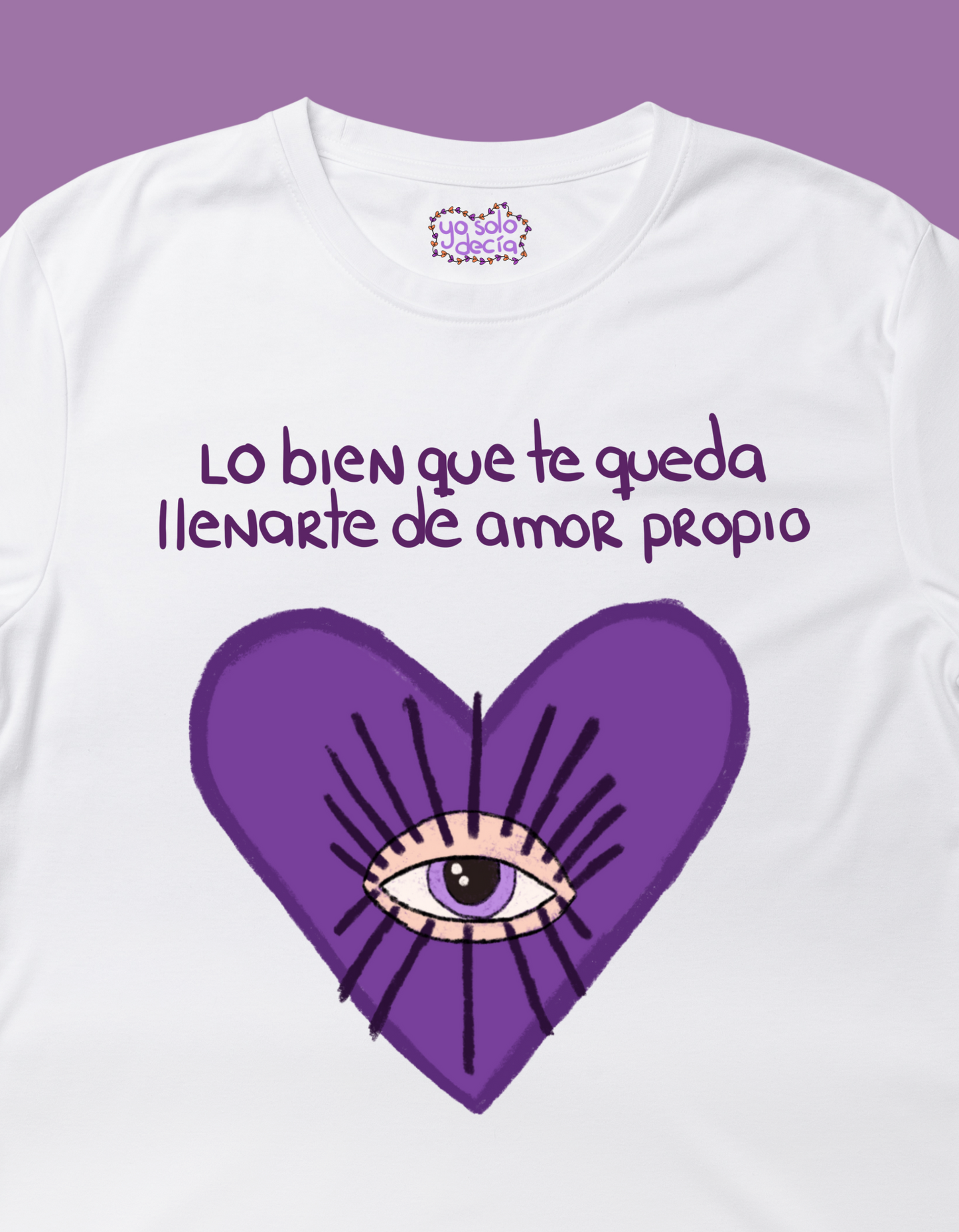 playera amor propio yo solo decia