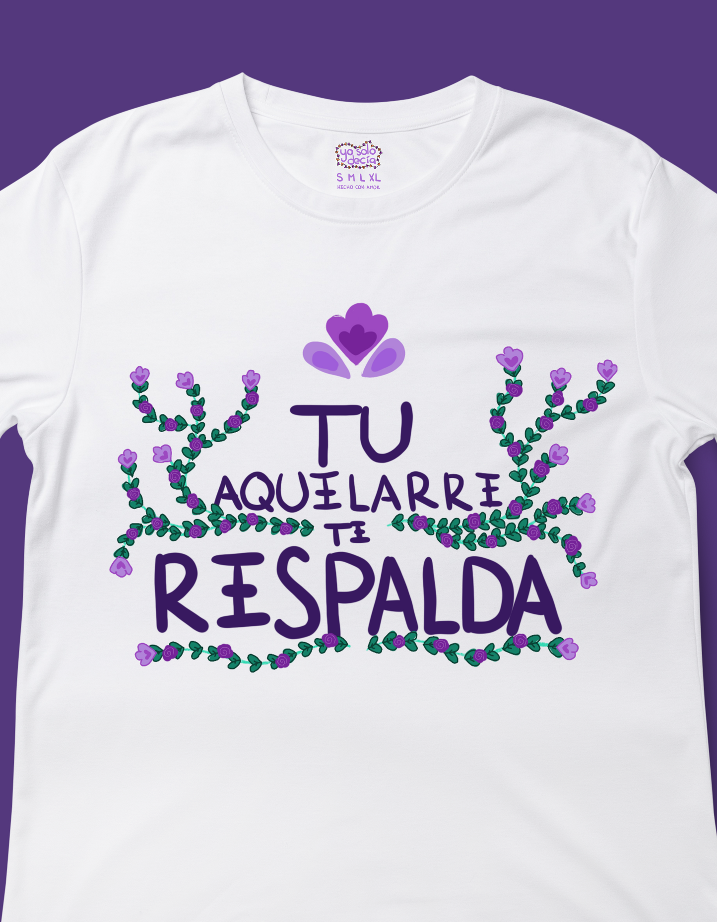 playera 8m aquelarre yo solo decia