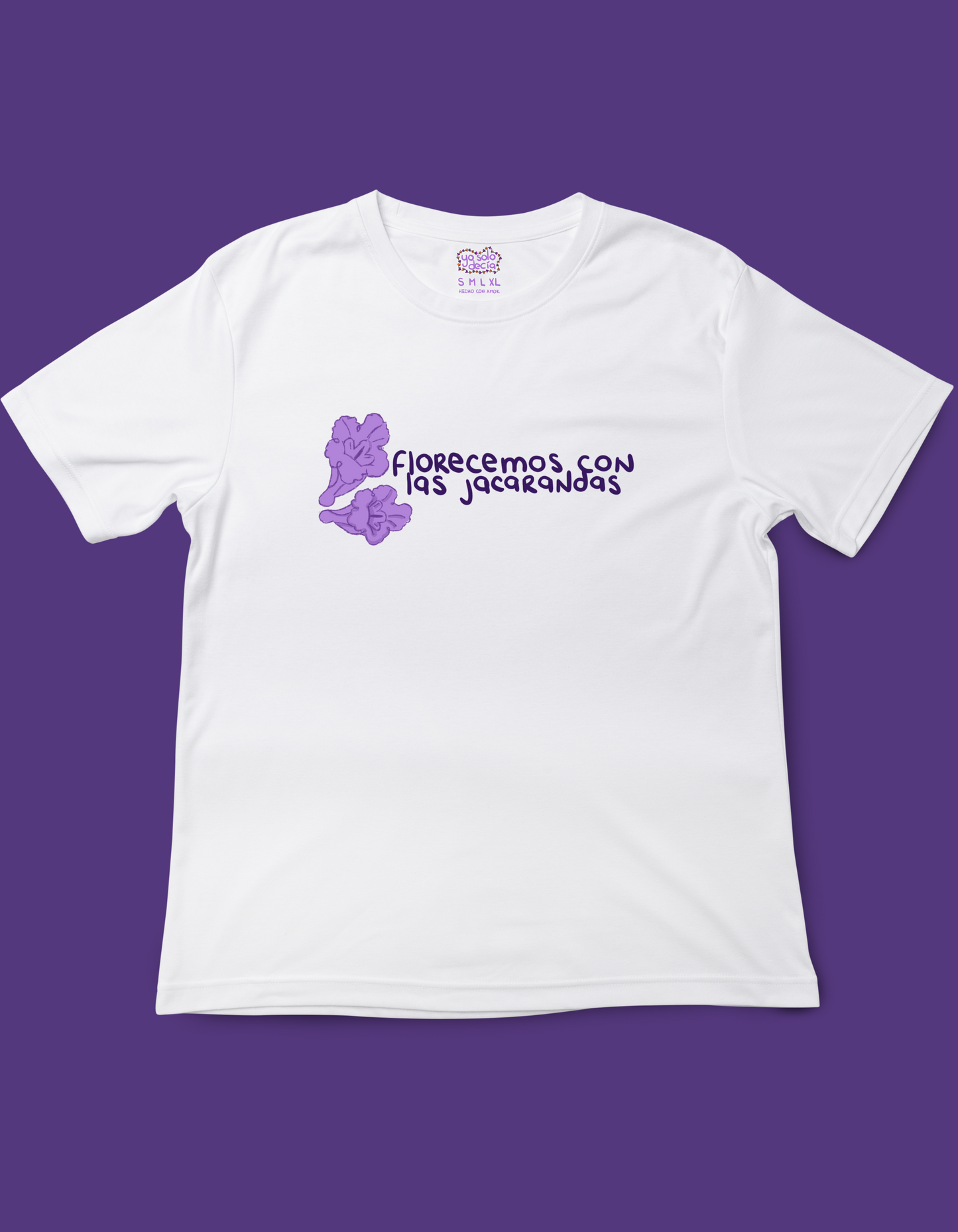 playera 8m yo solo decia