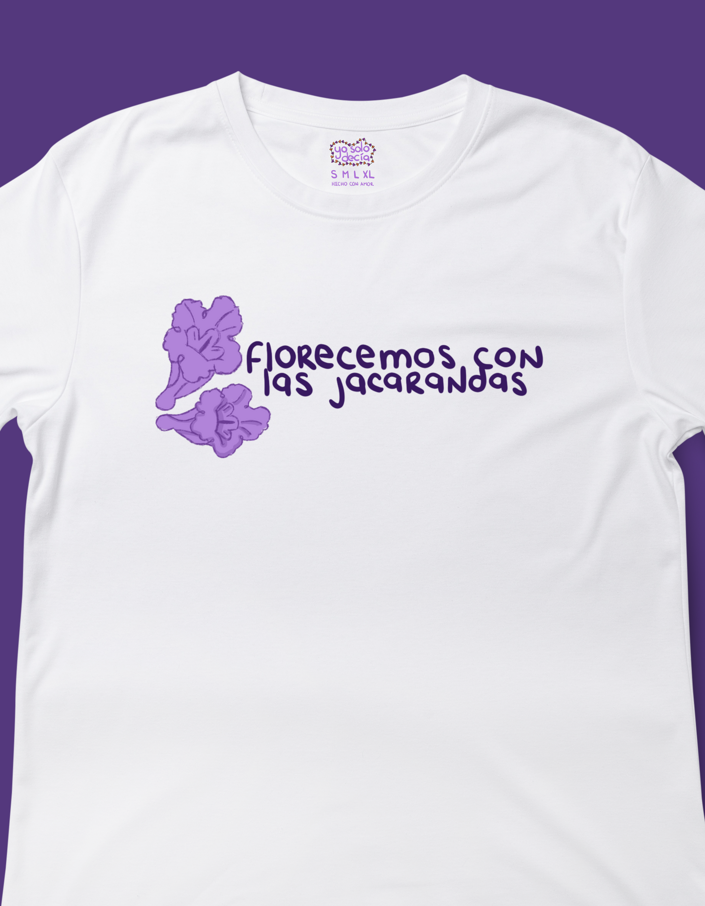 playera 8m yo solo decia