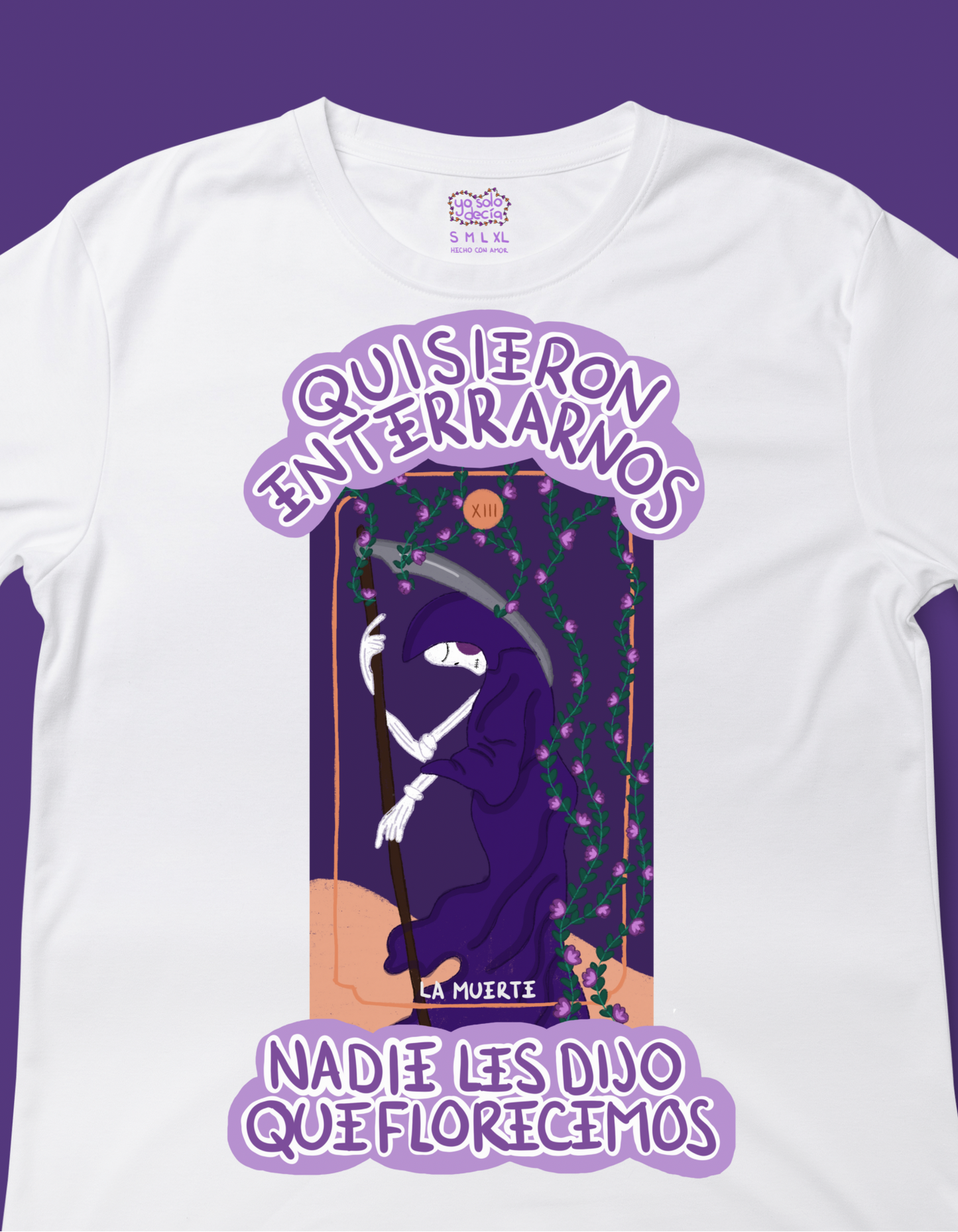 playera 8m la muert3 yo solo decia