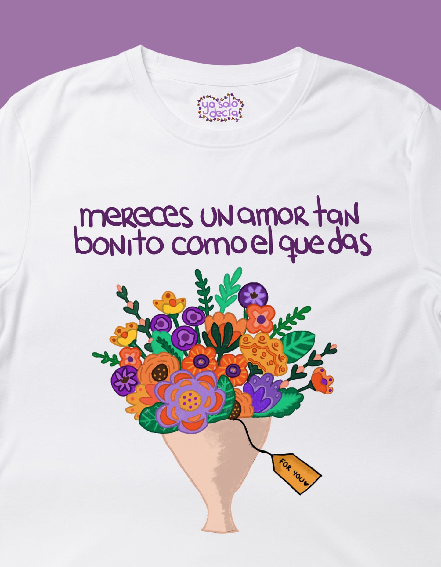 playera amor propio yo solo decia