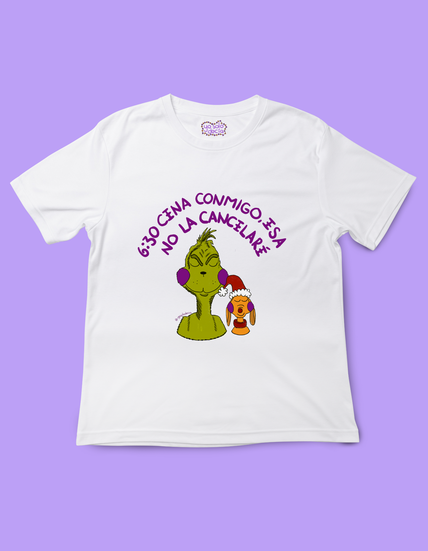 playera navidad yo solo decia