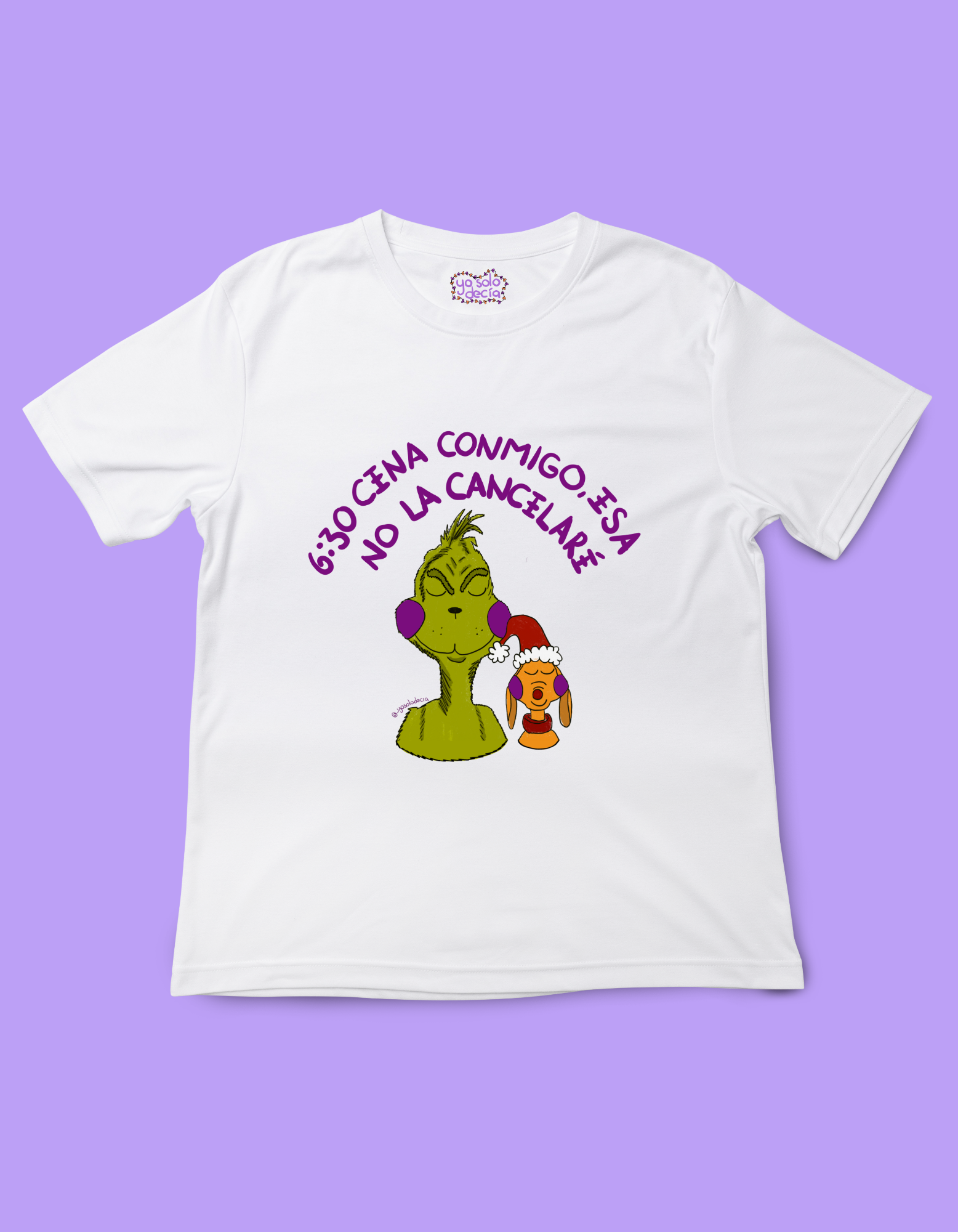 playera navidad yo solo decia