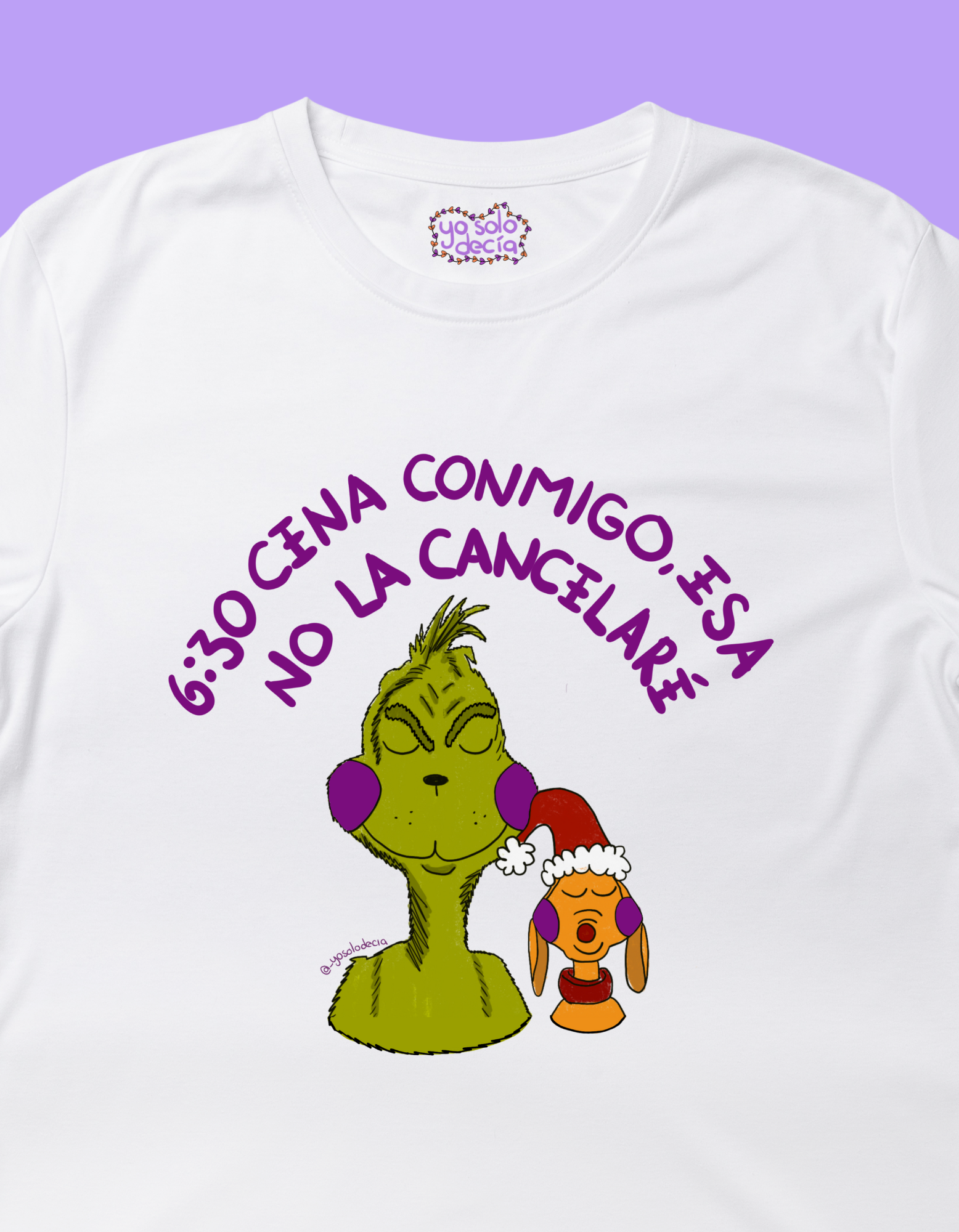 playera navidad yo solo decia