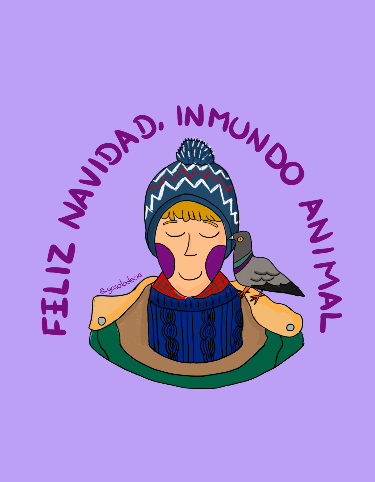 playera navidad yo solo decia