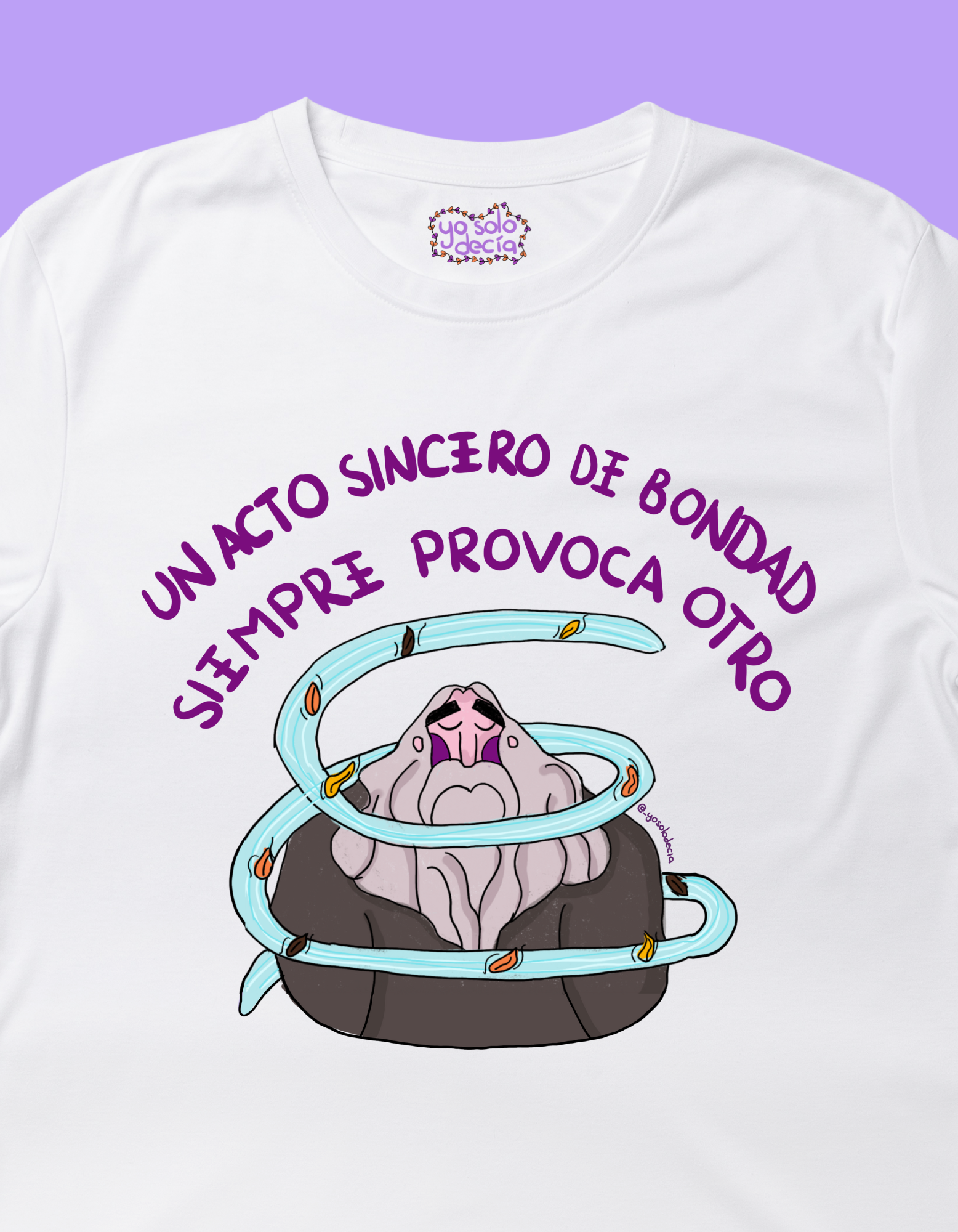 playera navidad yo solo decia