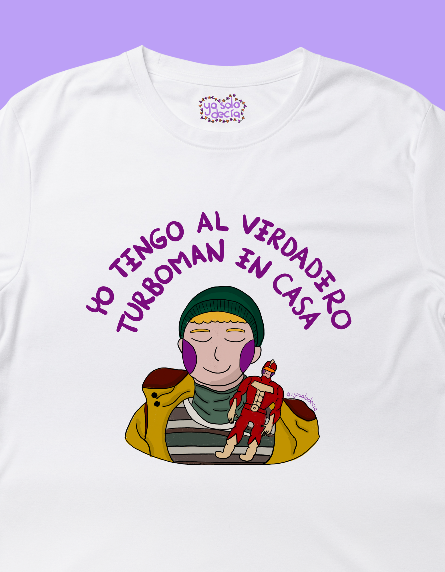 playera navidad yo solo decia